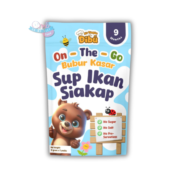 AIR TANGAN DIBU – BUBUR KASAR SUP IKAN SIAKAP