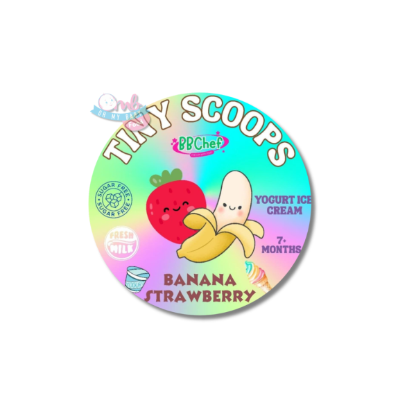 BB CHEF YOGURT ICE CREAM - BANANA STRAWBERRY