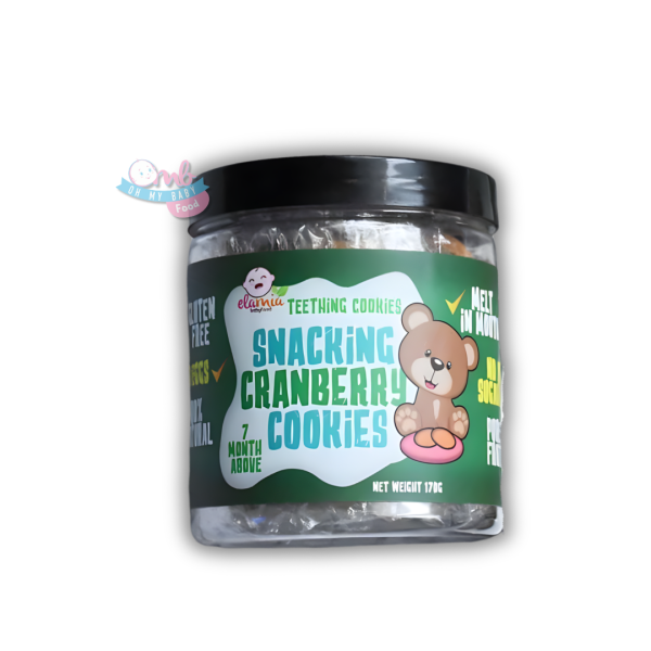 ELAMIA-SNACKING CRANBERRY COOKIES 170G