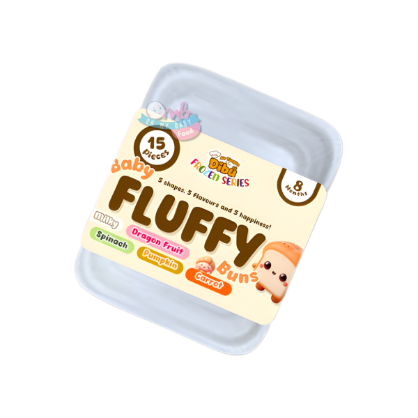 AIR TANGAN DIBU – FLUFFY BUNS 15pcs [FROZEN FOOD]