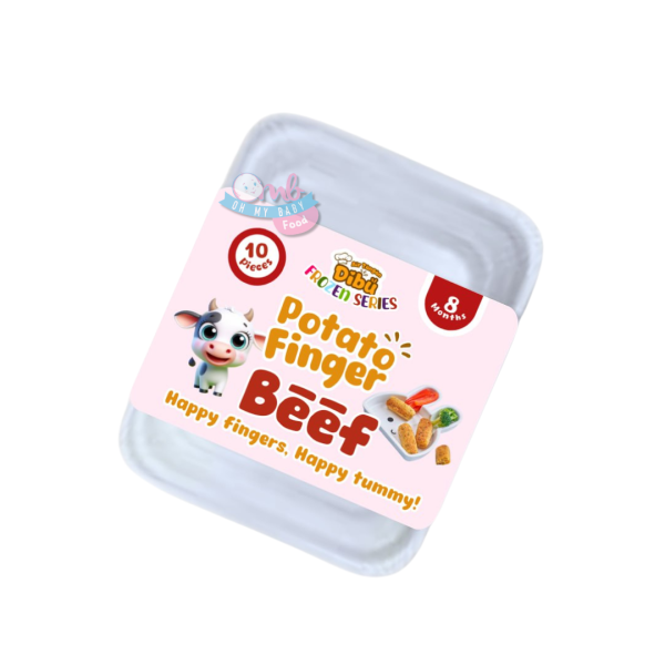 AIR TANGAN DIBU – POTATO FINGER BEEF 10pcs [FROZEN FOOD]