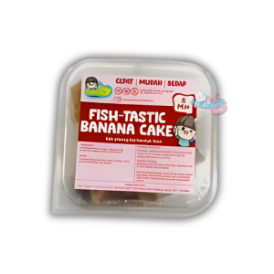 TINY TUMMY – FISH-TASTIC BANANA CAKE 5pcs [FROZEN FOOD]