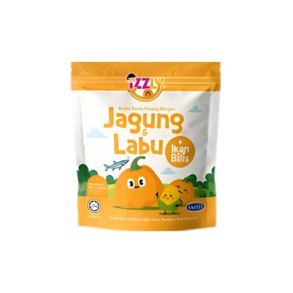 IZZLY - JAGUNG & LABU + IKAN BILIS (10SACHET)