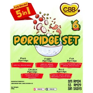 CBB @ COOK BY BONDA – 5 IN 1 PORRIDGE SET [FROZEN FOOD]