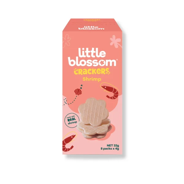 LITTLE BLOSSOM CRACKER - SHRIMP (8 PACKS)